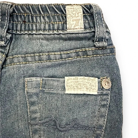 7 For All Mankind | Infant Split Hem Skinny Jeans (12 mos) 👖 - Picture 5 of 7